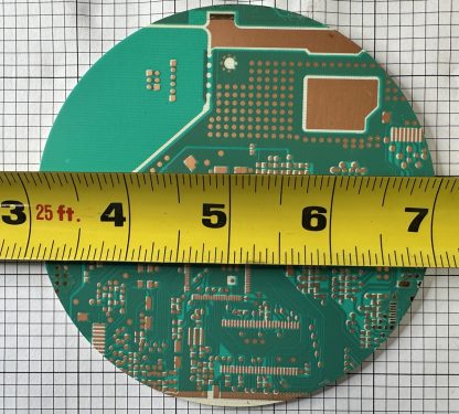 Five (5) Unique Round Circuit Boards For Crafting - Image 2