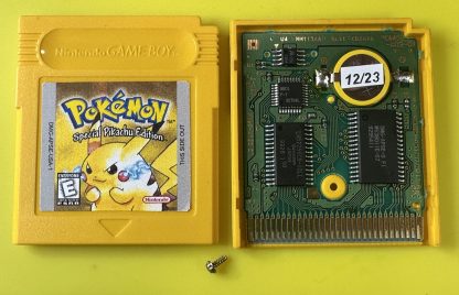 Pokemon Yellow Version (Game Boy, 1999) Authentic *NEW BATTERY* w/ Save Game - Image 6