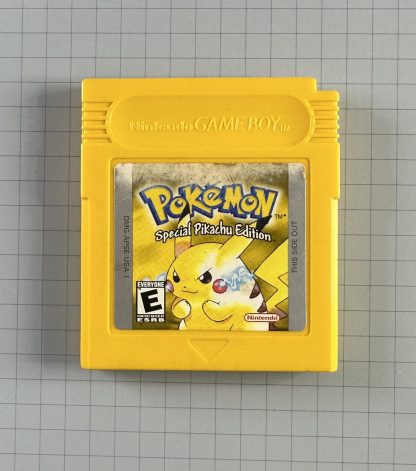 Pokemon Yellow Version (Game Boy, 1999) Authentic *NEW BATTERY* w/ Save Game
