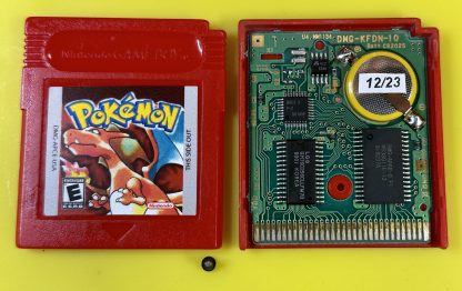 Pokemon Red Version (Game Boy, 1998) Authentic! NEW BATTERY & SAVE GAME! - Image 4