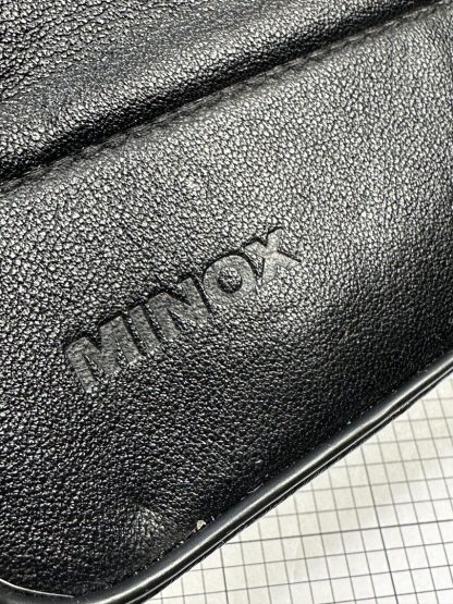 Vintage Minox Black Leather Flat Fitted Carry Case for 35GL + Flash - Image 5