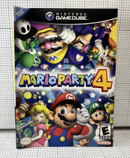 Mario Party 4 GameCube - Authentic Manual, Jacket & Inserts Only - Image 3
