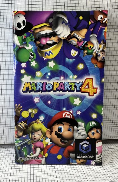 Mario Party 4 GameCube - Authentic Manual, Jacket & Inserts Only - Image 5