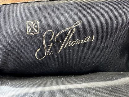 Vintage St Thomas Leather Coin Purse  Kiss Lock Clasp Change Holder Pouch - Image 6
