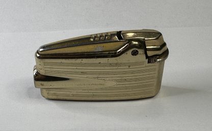 Vintage RONSON CORP. VARAFLAME PREMIER LIGHTER Gold - Image 3