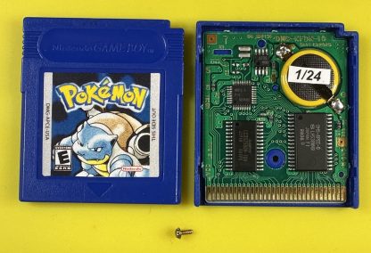 Pokemon Blue (Game Boy Color, 1998) Authentic *NEW BATTERY* w/ Save Game - Image 7