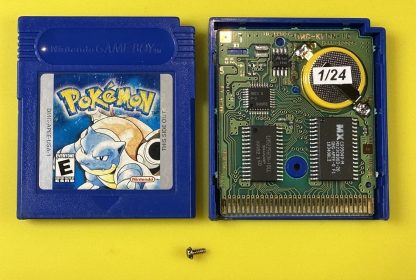 Pokemon Blue (Game Boy Color, 1998) Authentic *NEW BATTERY* w/ Save Game - Image 5