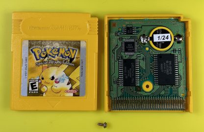 Pokemon Yellow Version (Game Boy, 1999) Authentic *NEW BATTERY* w/ Save Game - Image 5