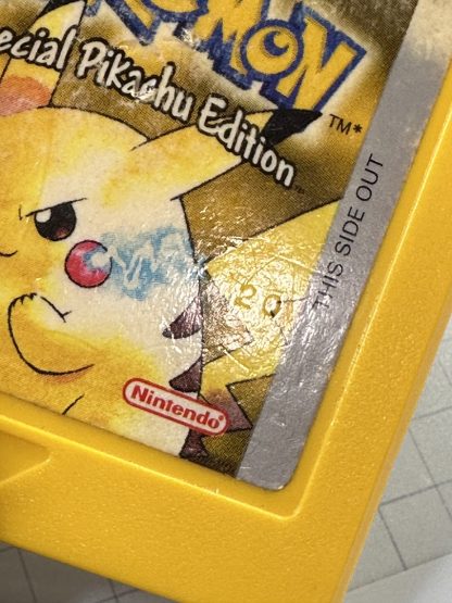 Pokemon Yellow Version (Game Boy, 1999) Authentic *NEW BATTERY* w/ Save Game - Image 4