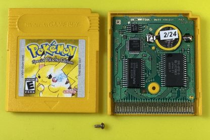 Pokemon Yellow Version (Game Boy, 1999) Authentic *NEW BATTERY* w/ Save Game - Image 7