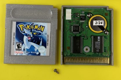 Pokemon Silver (Game Boy Color, 2000) Authentic *NEW BATTERY* - Image 7