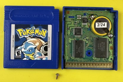 Pokemon Blue (Game Boy Color, 1998) Authentic *NEW BATTERY* w/ Save Game - Image 7