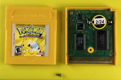 Pokemon Yellow Version (Game Boy, 1999) Authentic *NEW BATTERY* w/ Save Game - Image 4