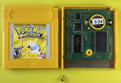 Pokemon Yellow Version (Game Boy, 1999) Authentic *NEW BATTERY* w/ Save Game - Image 5