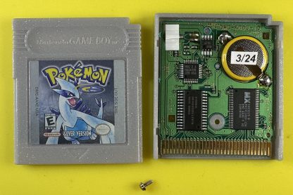 Pokemon Silver (Game Boy Color, 2000) Authentic *NEW BATTERY* & Save Game - Image 5