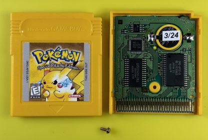 Pokemon Yellow Version (Game Boy, 1999) Authentic *NEW BATTERY* w/ Save Game - Image 5