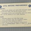 1959 Civil Defense Preparedness Pocket Card - Image 4