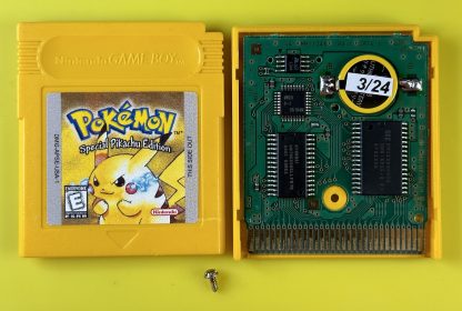 Pokemon Yellow Version (Game Boy, 1999) Authentic *NEW BATTERY* w/ Save Game - Image 7