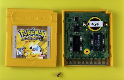 Pokemon Yellow Version (Game Boy, 1999) Authentic *NEW BATTERY* w/ Save Game - Image 7
