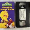 Sesame Street - Sleepytime Songs & Stories (VHS 1996)