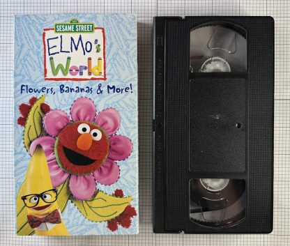 Sesame Street - Elmo’s World Flowers Bananas & More! (VHS 2000) - Image 3