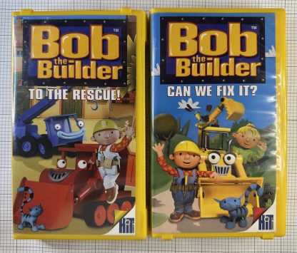 LOT Of 2 Bob The Builder : Can We Fix It & To The Rescue (VHS, 2001) - Image 3
