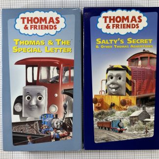 LOT of 2 -Thomas The Tank Engine & Friends: Salty's Secret & The Special Letter (VHS)