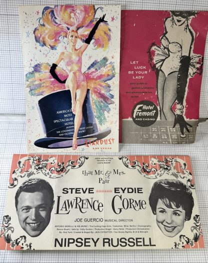 Vintage 1966 Las Vegas Hotel Guides Fremont, Stardust & The Sands