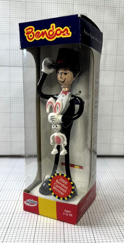 Vintage 2001 Bendos Action Figure: Presto Magician (NIB W/ hang tag)