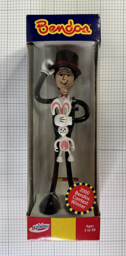 Vintage 2001 Bendos Action Figure: Presto Magician (NIB W/ hang tag) - Image 4