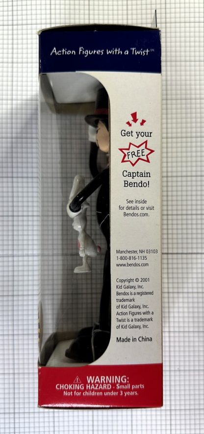 Vintage 2001 Bendos Action Figure: Presto Magician (NIB W/ hang tag) - Image 5