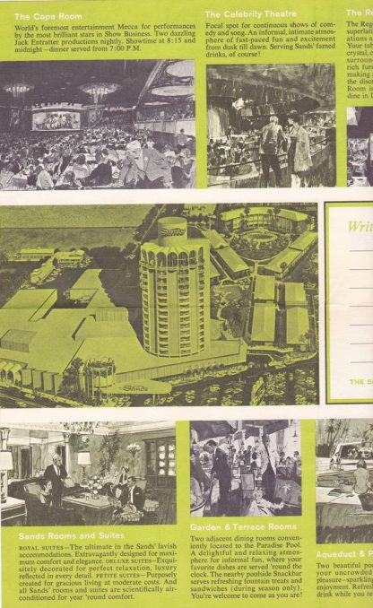 Vintage 1966 Las Vegas Hotel Guides Fremont, Stardust & The Sands - Image 4