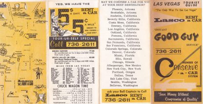 Vintage 1966 Las Vegas Hotel Guides Fremont, Stardust & The Sands - Image 7