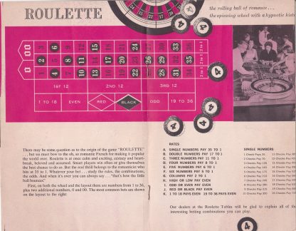 Vintage 1966 Las Vegas Hotel Guides Fremont, Stardust & The Sands - Image 10
