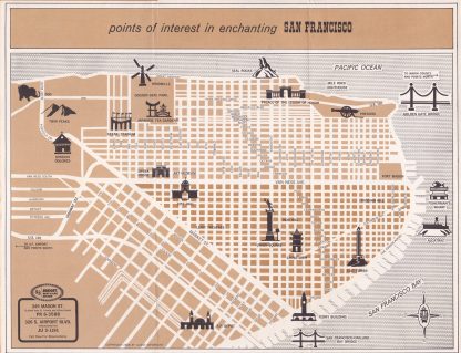 Vintage 1966 San Francisco Tourist Guides (Lot of 3) - Image 2
