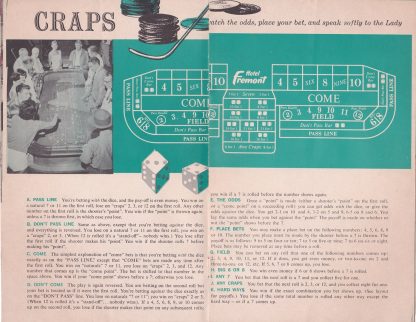 Vintage 1966 Las Vegas Hotel Guides Fremont, Stardust & The Sands - Image 12