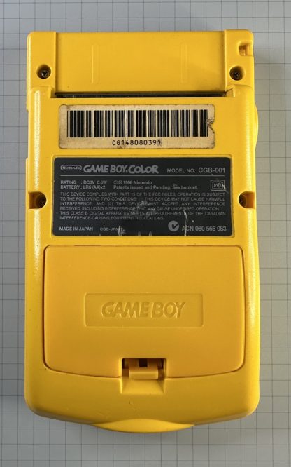 Nintendo Game Boy Color - Dandelion Yellow CGB-001 - New Screen Lens - 100% Working! - Image 7