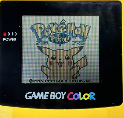 Nintendo Game Boy Color - Dandelion Yellow CGB-001 - New Screen Lens - 100% Working! - Image 9