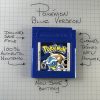 Pokemon Blue (Game Boy Color, 1998) Authentic *NEW BATTERY* w/ Save Game