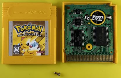 Pokemon Yellow Version (Game Boy, 1999) Authentic *NEW BATTERY* w/ Save Game - Image 7