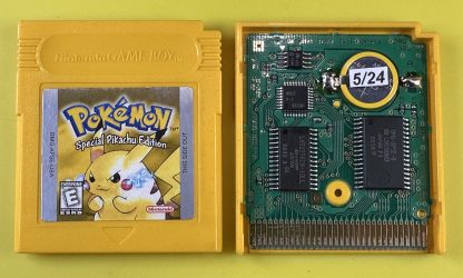 Pokemon Yellow Version (Game Boy, 1999) Authentic *NEW BATTERY* w/ Save Game  - NEAR MINT - Image 5