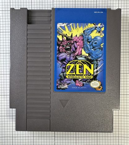 ZEN: INTERGALACTIC NINJA Nintendo NES CIB box Boxed Complete - Image 11