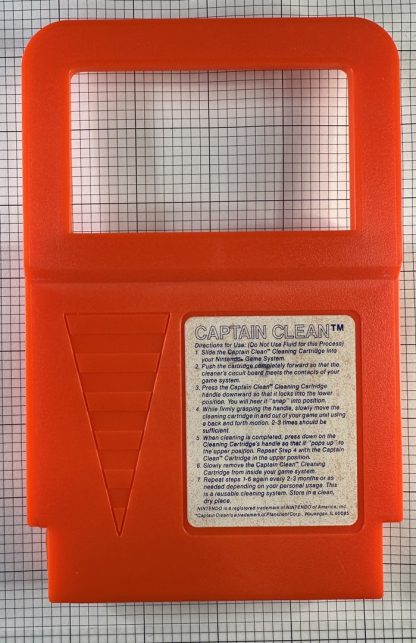 Captain Clean System Cleaning Cartridge for Nintendo NES by Pfantone - Image 4