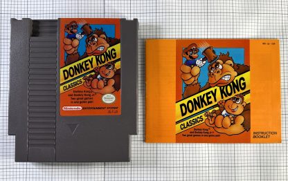 Donkey Kong Classics Nintendo (NES, 1985) Cartridge And Manual - Tested Working! - Image 7