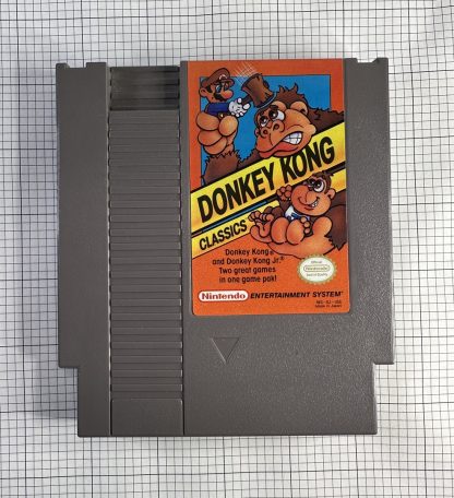 Donkey Kong Classics Nintendo (NES, 1985) Cartridge And Manual - Tested Working! - Image 4