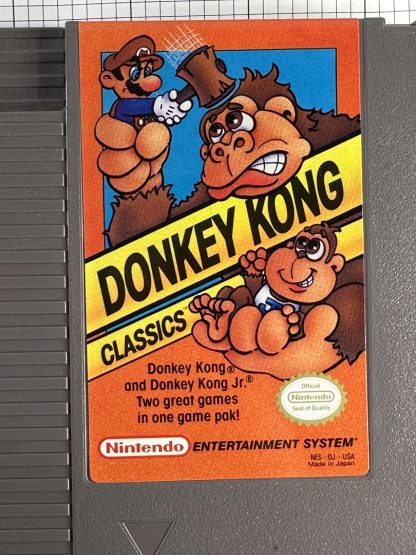 Donkey Kong Classics Nintendo (NES, 1985) Cartridge And Manual - Tested Working! - Image 3