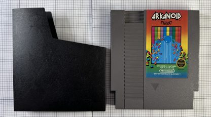 Arkanoid (Nintendo NES, 1987) Cartridge, Dust Cover - Tested Working!
