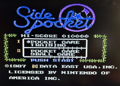 Side Pocket  (Nintendo Entertainment System, 1992) -  WORKING TESTED - Image 4