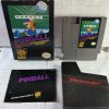 Pinball (Nintendo Entertainment System, 1983) - CIB Complete W/ Manual Tested