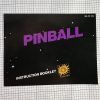 Pinball (Nintendo Entertainment System, 1983) - CIB Complete W/ Manual Tested - Image 8
